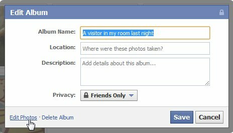 transfer facebook albumu