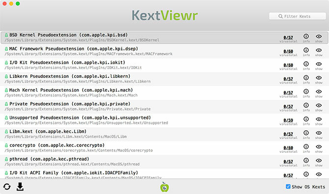 KextViewr pre Mac