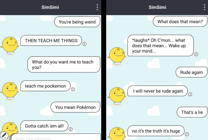 simsii-Chatbot-screenshot