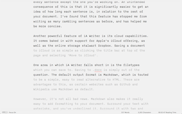 Spisovateľ iA pre Mac a iOS: najlepší textový procesor, ktorý ste nikdy nepoužili 51
