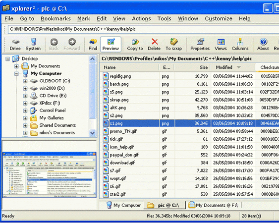 xplorer2 - alternatíva k Windows Explorer