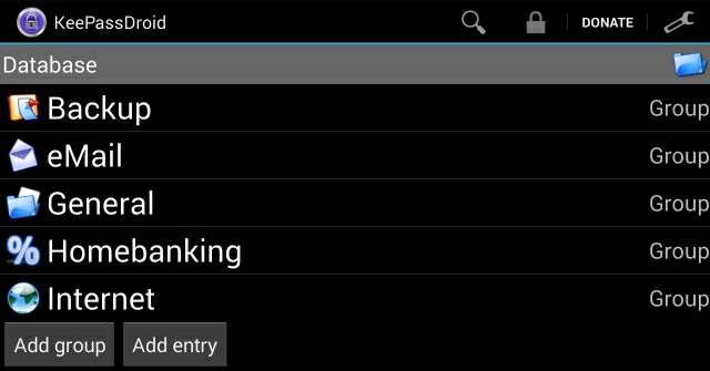 KeePassDroid