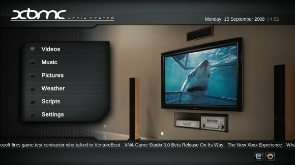 xbmc linux - mediálne centrum pre Ubuntu