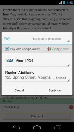 Google-Chrome-Android Application-skratka-Web-Payment2