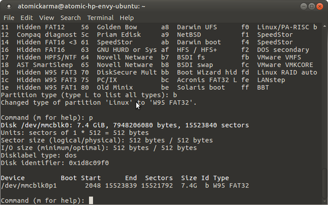 linux malinový formát nastavenia pi