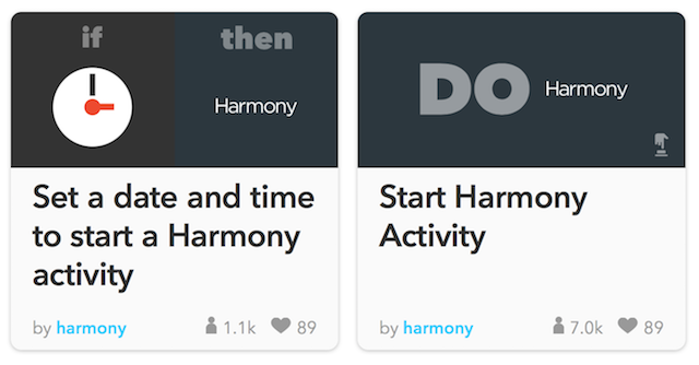 IFTTT-harmónia