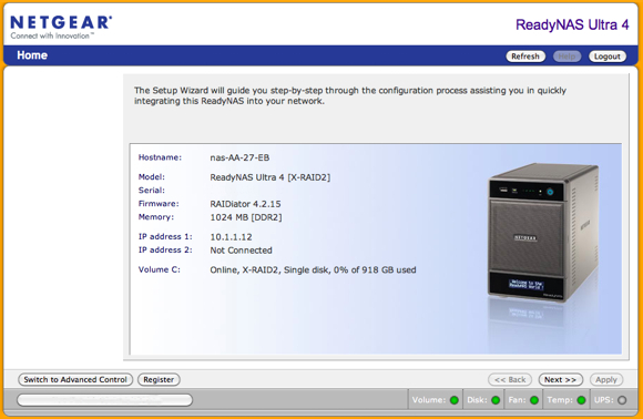 netgear readynas ultra 4 recenzie