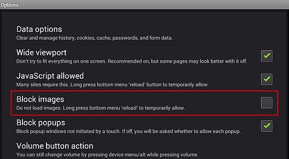 Low-End Android telefón? Vyskúšajte snímku obrazovky Ultra-Light Fast & Secure Naked Browser 2013 01 20 22 37 50