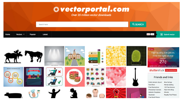 VectorPortal vysoko kvalitná vektorová grafika