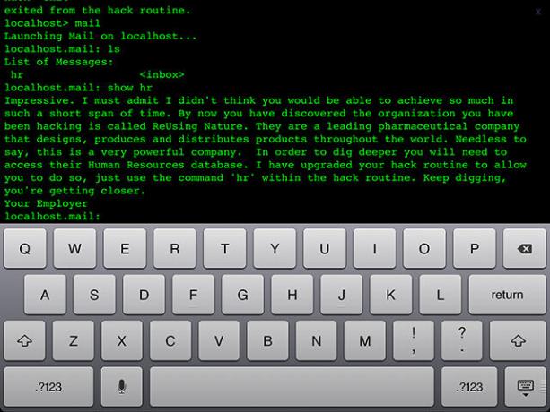 Hack RUN: Predstierať, že ste hackerom v tejto textovej adventúre hackrun mail