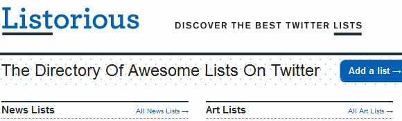 Ako vytvárať, objavovať a sledovať zoznamy Twitter Listorious