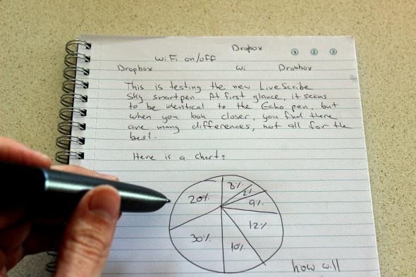 livescribe sky wifi smartpen recenziu