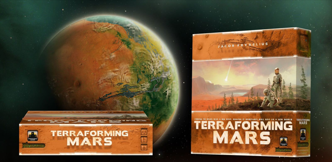 dosková hra Terraforming Mars