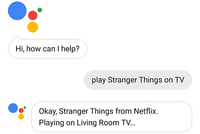 Google Assistant Play v televízii