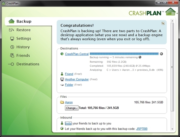 crashplan