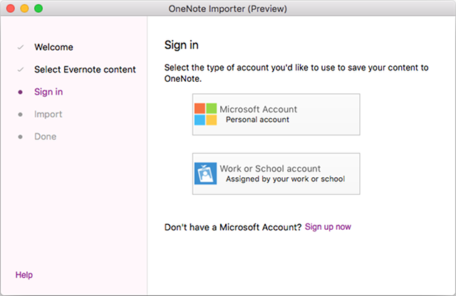 OneNote dovozcu-mac-step-3