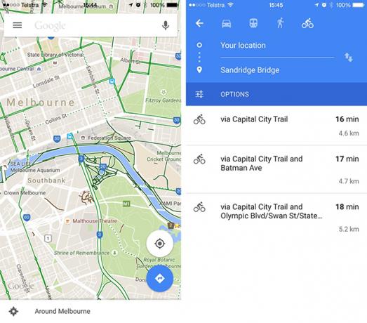 Bike Different: Najlepšie googlemaps pre cyklistické aplikácie pre iPhone