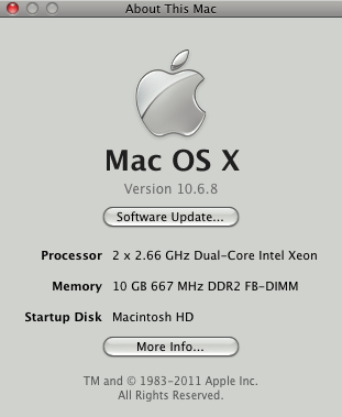 mac os x lev