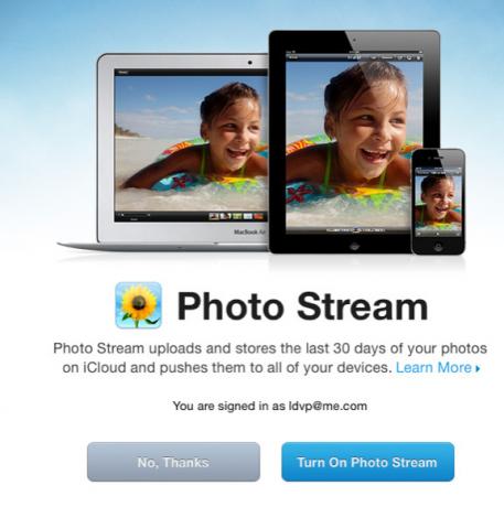 foto stream ios