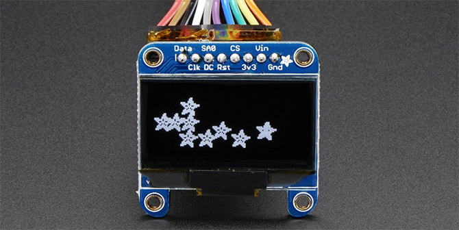 arduino displej oled