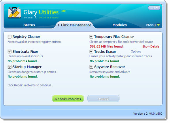 Udržujte svoj počítač v prevádzke plynule s programami Glary Utilities Pro glary utilities07