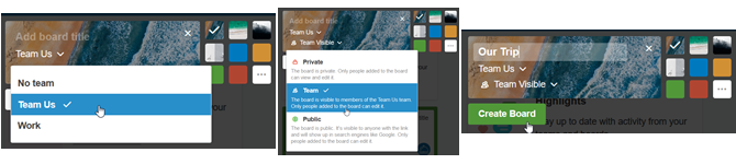 Vytvorte Trello Board