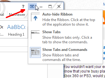 3 spôsoby, ako vylepšiť Office 2013, podobne ako Office 2010 officefix7