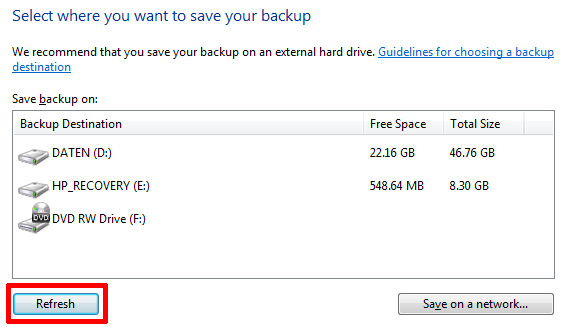 zálohovanie a obnovenie systému Windows 7