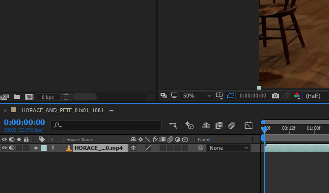 Ako pohybovať textom stopy v časovej osi vzorky Adobe After Effects