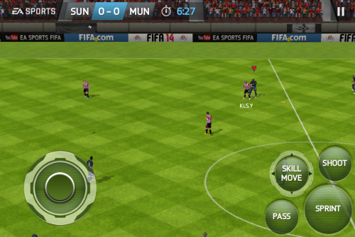 FIFA 14 v systéme iOS: naj autentickejší prenosný futbalový zážitok okolo roku 2013 10 11 15