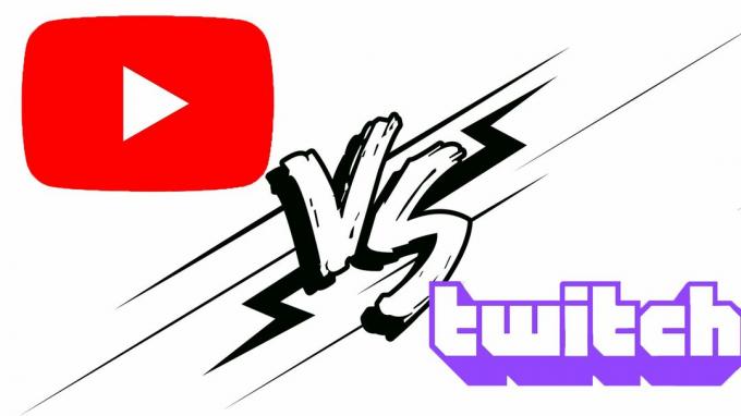 Obrázok YouTube VS Twitch 