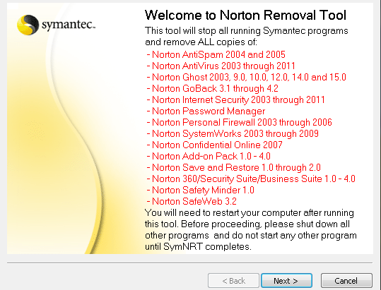 Ako úplne odstrániť Norton alebo McAfee z vášho počítača Nortonremovaltool