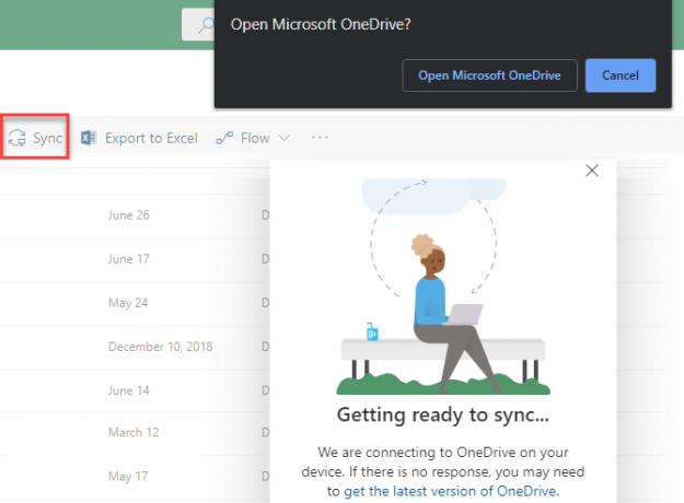 Microsoft SharePoint Sync s OneDrive