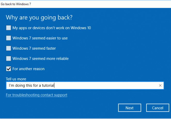 Inovujte Windows 10 downgrade Windows 8 7 pokynov