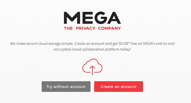 Táto užitočná webová stránka je známa ako spoločnosť Mega typu cloud-storage