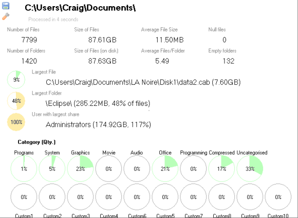 analyzátor disku systému Windows