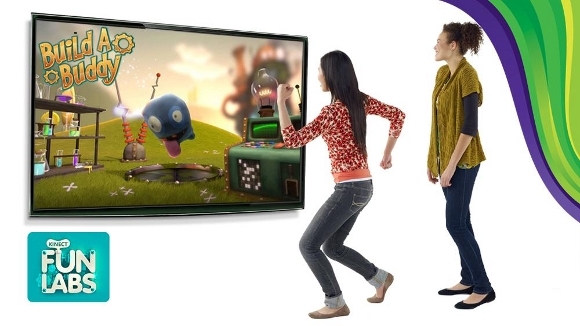 kinect zábavné laboratóriá