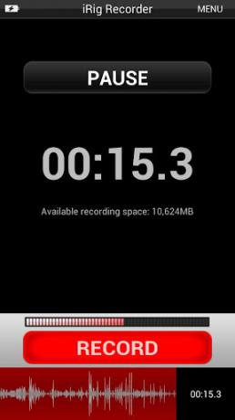 Rekordér iRig: Vynikajúca aplikácia pre Android na záznam zvuku 119