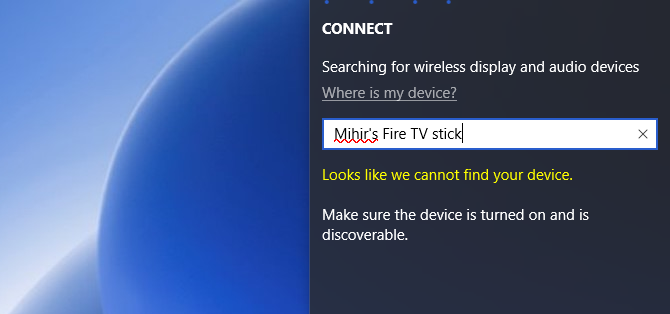 Ako premietať Windows 10 do televízie s oknami Miracast 10