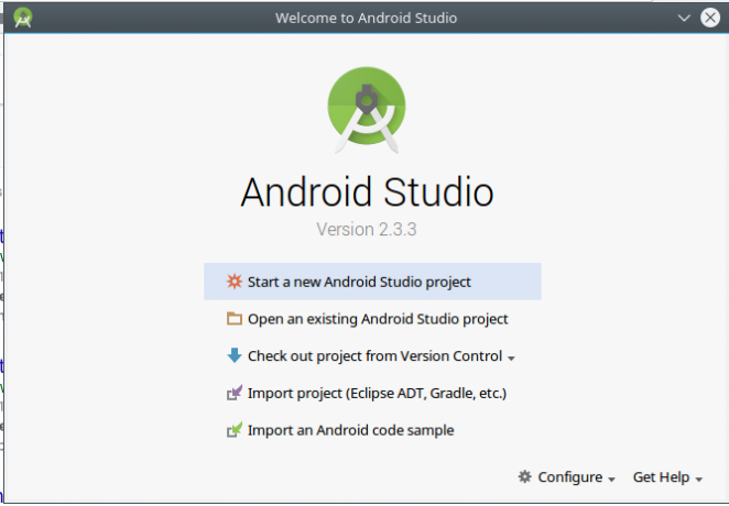 android vytvoriť aplikáciu androidstudio spustiť