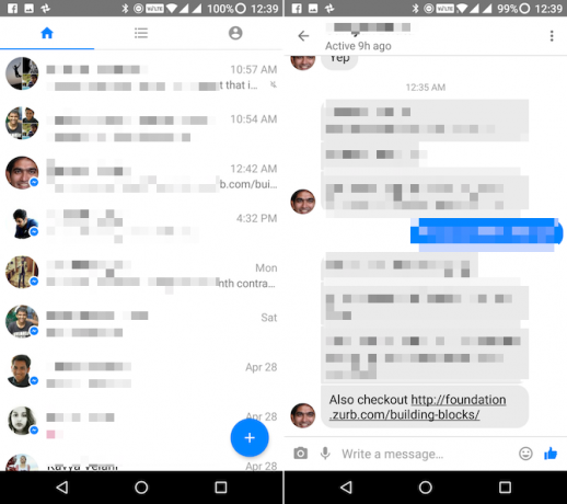 Messenger Lite Lite aplikácií