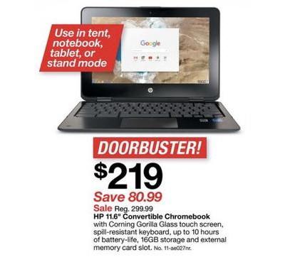 Najlepšie Target Black Friday ponuky Target BlackFriday HPChromebook