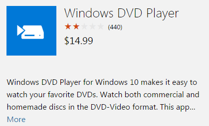 Windows DVD Player v USA