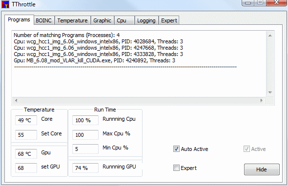 prehrievanie CPU