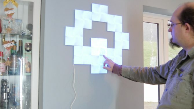 Nanoleaf Canvas: Najlepšie. Svetlá. niekedy. Nastavenie plátna nanoleaf 670x377