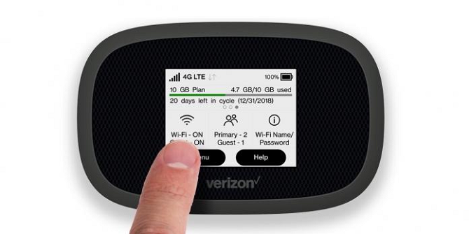 Verizon Jetpack MiFi 8800L wifi hotspot zariadenie