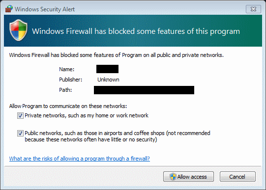 Windows Firewall recenzia