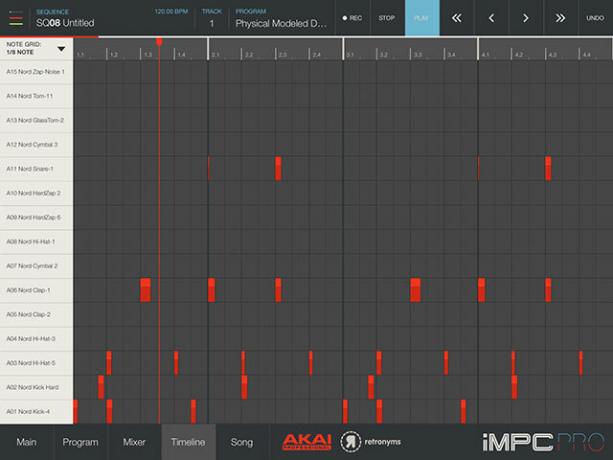 Je Akai's iMPC Pro najlepšou aplikáciou na produkciu iPad Beat? časová os