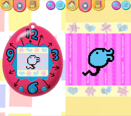 rozhranie tamagotchi