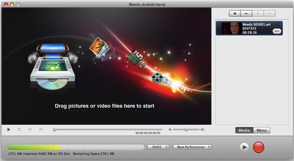 Daniusoft Double Giveaway: Video Converter Ultimate a DVD Creator [Mac] Video Menu